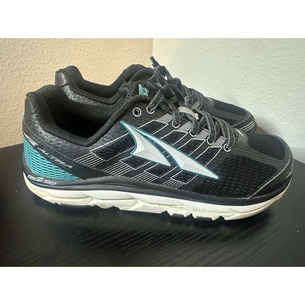 Altra Provision 3.0 Womens Size 9 Black Teal Zero Drop Running Walking Shoes